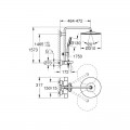 Душова система Grohe Rainshower Smartactive 310 26657000 з термостатом - Фото 1